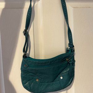 Teal Blue Crossbody Purse
